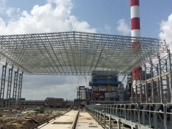 峨眉山煤棚网架